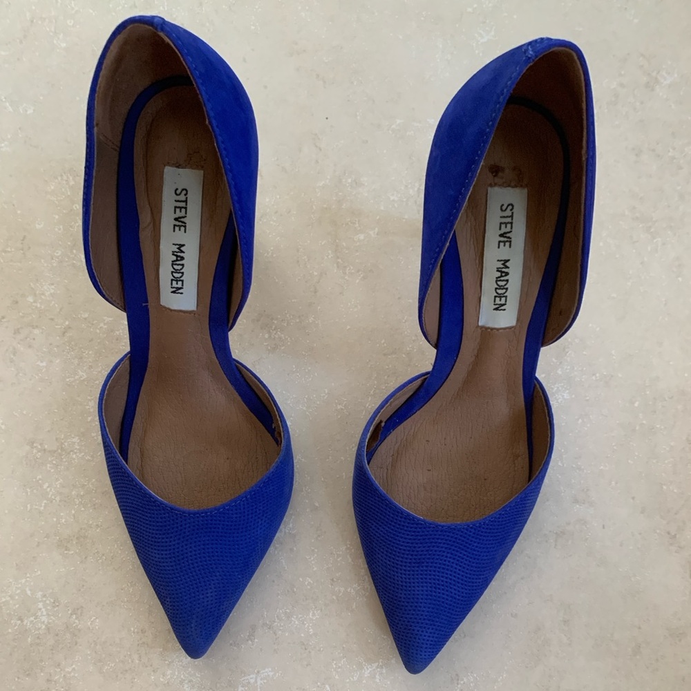 Steve Madden Royal Blue Heels | Size 7 | Wedding / Prom / Something Blue